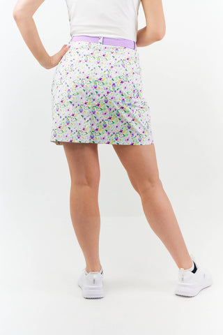 Pure Golf Clarity Printed Ladies Golf Skort - Ethereal Bouquet