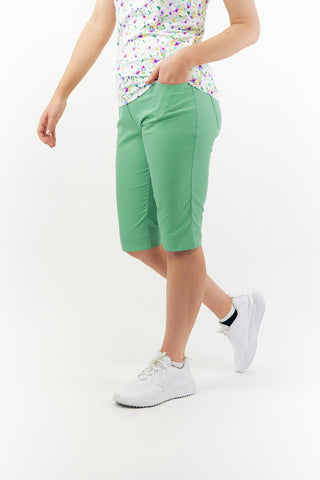 Pure Golf Trust Bermuda Shorts - Sage Green