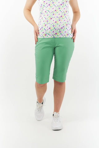 Pure Golf Trust Bermuda Shorts - Sage Green