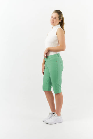 Pure Golf Trust Bermuda Shorts - Sage Green