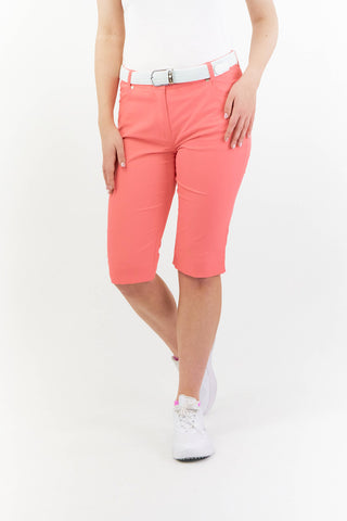 Pure Golf Trust Bermuda Shorts - Coral