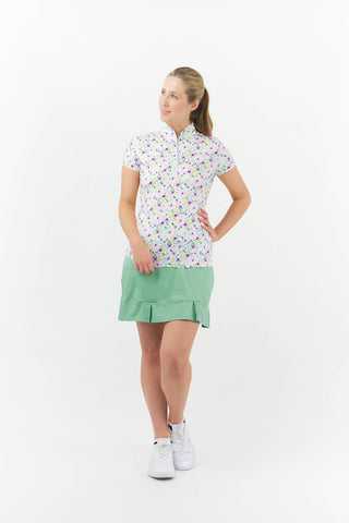 Pure Golf Suvi Pull on Golf Skort - Sage Green