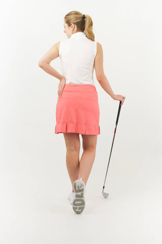 Pure Golf Suvi Pull on Skort - Coral