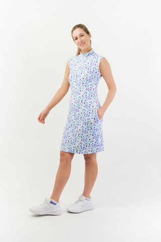 Pure Golf Miley Sleeveless Golf Dress - Opal Wish