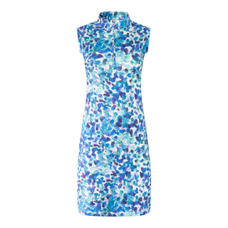 Pure Golf Miley Sleeveless  Ladies Golf Dress - Dappled Ocean