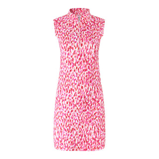 Pure Golf Miley Sleeveless Golf Dress - Petal Polka