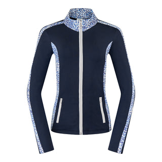 Pure Golf Breeze Ladies Golf Jacket - Peardrop Sapphire