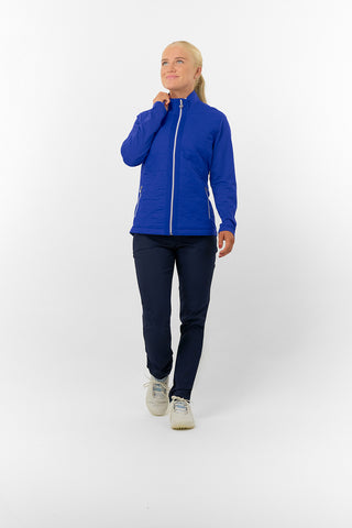 Pure Golf Irina Long Sleeve Padded Jacket - Bluebell