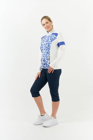 Pure Golf Galena Ladies Golf Jacket - Leopard lake