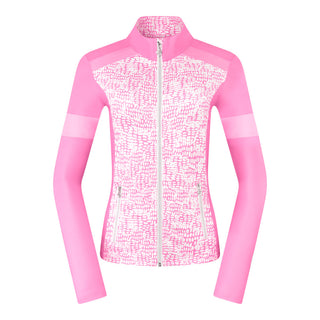 Pure Golf Galena Ladies Golf Jacket - Candy Pebble