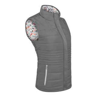 Pure Golf Eve Reversible Ladies Golf Gilet - Autumn Embers