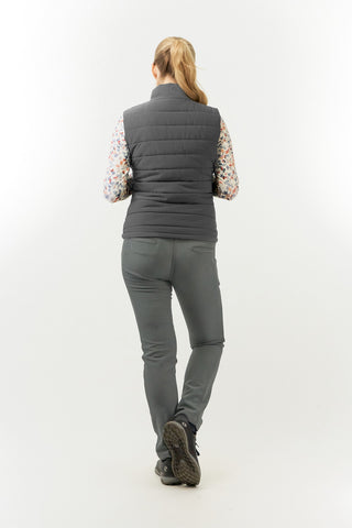 Pure Golf Eve Reversible Ladies Golf Gilet - Autumn Embers