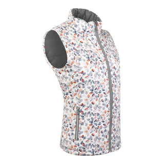 Pure Golf Eve Reversible Ladies Golf Gilet - Autumn Embers