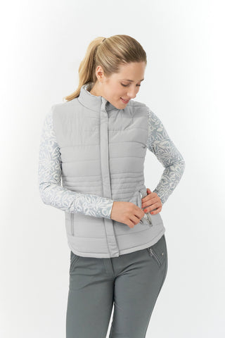 Pure Golf Eve Reversible Ladies Golf Gilet - Winter Foliage