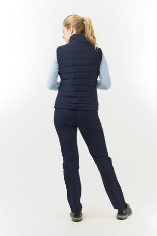 Pure Golf Hemisphere Fur Ladies Golf Gilet - Navy