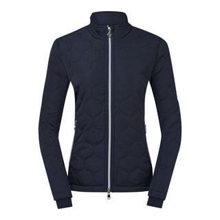 Pure Golf Bronwyn Quilted Ladies Golf Jacket - Navy