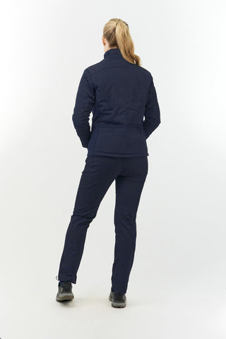 Pure Golf Bronwyn Quilted Ladies Golf Jacket - Navy