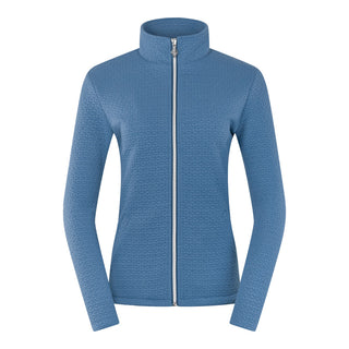 Pure Golf Scarlett Textured Ladies Golf Jacket -  Powder Blue