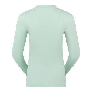 Pure Golf Olwen Super Soft Mock Neck Top - Frosted Sage Green