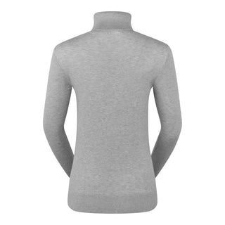 Pure Golf Simone Super Soft Roll Neck - Pale Grey