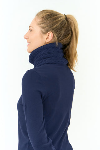 Pure Golf Suzie Waterproof Snood - Navy