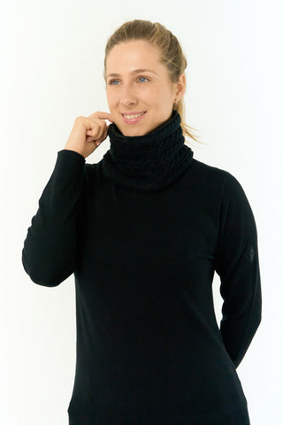 Pure Golf Suzie Waterproof Snood - Black