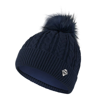 Pure Golf Suzie Waterproof Bobble Hat - Navy