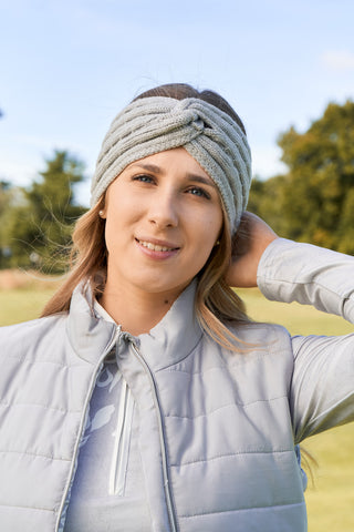 Pure Golf Suzie Knitted Headband - Grey