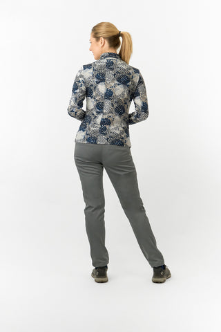 Pure Golf Ladies Amy Soft Golf Roll Neck - Quiet Glade