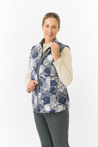 Pure Golf Ladies Eve Reversible Gilet- Quiet Glade