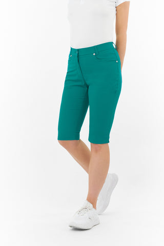 Trust2 Ladies Bermuda Golf Shorts - Teal