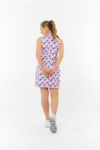 Pure Golf Miley Sleeveless Golf Dress - Portrait of Paradise