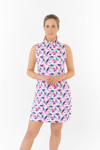 Pure Golf Miley Sleeveless Golf Dress - Portrait of Paradise