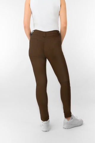 Charm 2 4-Way Stretch Ladies Golf Trousers (Pull On) - Cocoa Powder