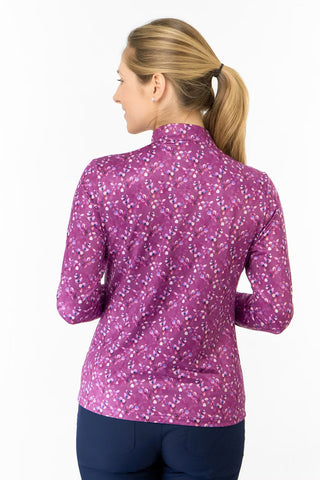 Arusha Long Sleeve Mid Layer - Morello Orchard