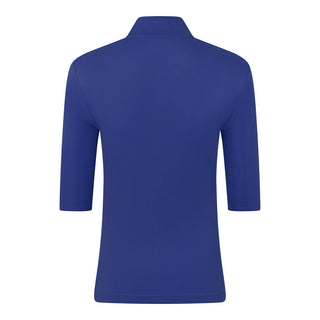 Pure Golf Jasmine Half Sleeve Womens Golf Polo Shirt - Bluebell