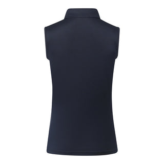 Pure Golf Thrive Ladies Sleeveless Golf Polo Shirts - Navy