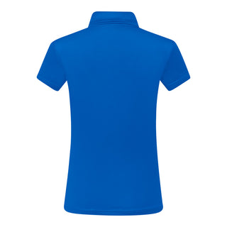 Pure Golf Thrive Cap Sleeve Women's Golf Polo Shirts - Royal Blue