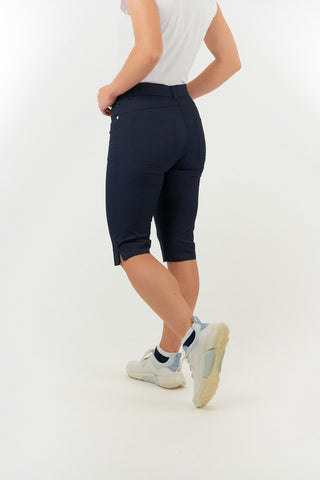 Pure Golf Ladies Bermuda Shorts - Navy