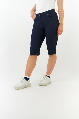 Pure Golf Ladies Bermuda Shorts - Navy