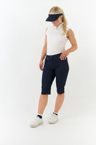 Pure Golf Ladies Bermuda Shorts - Navy