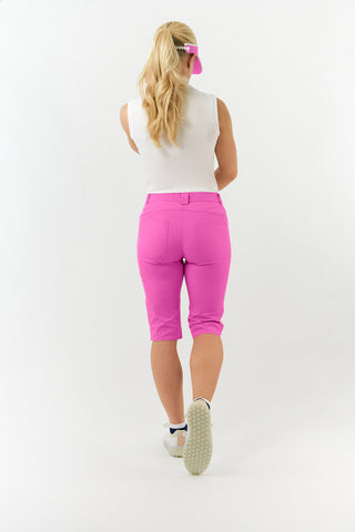 Pure Golf Ladies Bermuda Shorts Azalea