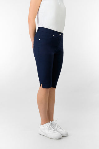 Bermuda Ladies Golf Shorts - Navy