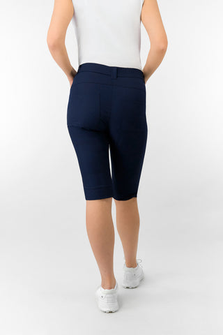 Bermuda Ladies Golf Shorts - Navy
