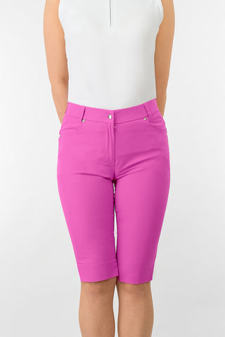 Trust2 Ladies Bermuda Golf Shorts - Azalea Pink