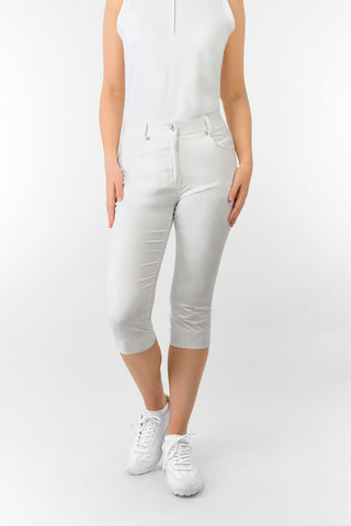 Trust2 Ladies Golf Capri's - White