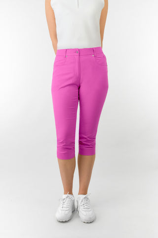 Trust2 Ladies Golf Capri's - Azalea Pink