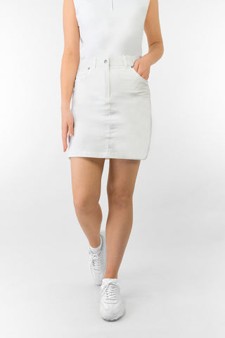 Pure Golf Calm Ladies Golf  Skort - White