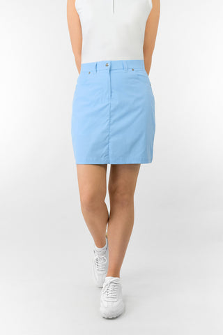 Calm Ladies Golf Skort - Pale Blue