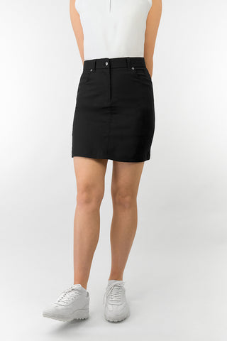 Calm Ladies Golf Skort - Black